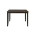 Elements International Mango Counter Height Dining Table in Dark Brown - Faith Furniture (Manhattan, KS)