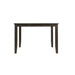 Elements International Mango Counter Height Dining Table in Dark Brown - Faith Furniture (Manhattan, KS)