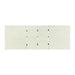 Elements International Stone Counter Height Dining Table in WhiteC - Faith Furniture (Manhattan, KS)