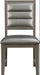 Elements International 14.5 Side Chair in Dark Champagne - Faith Furniture (Manhattan, KS)