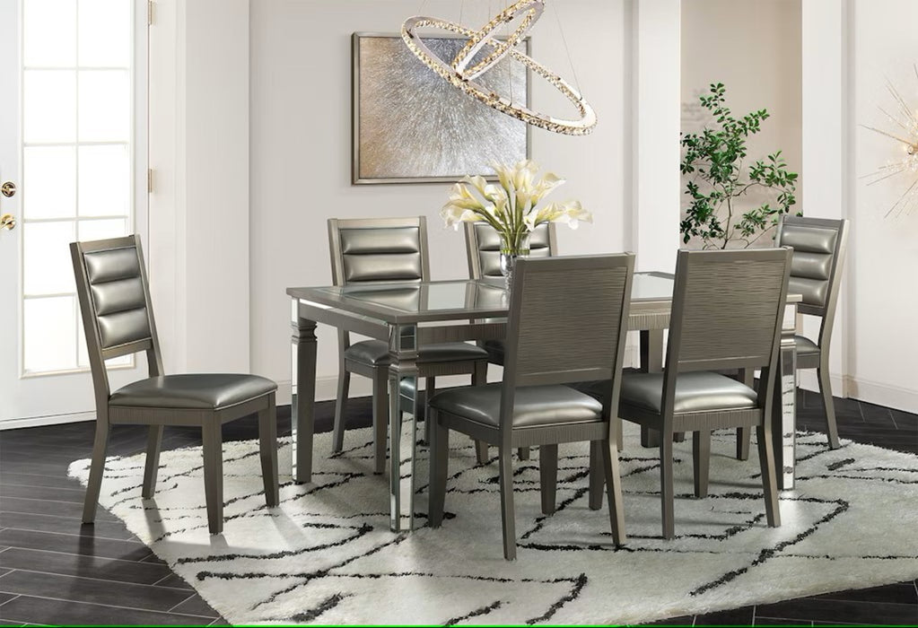 Elements International 14.5 Side Chair in Dark Champagne - Faith Furniture (Manhattan, KS)