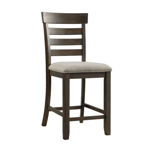 Elements International Colorado Counter Height Chair in Charcoal image