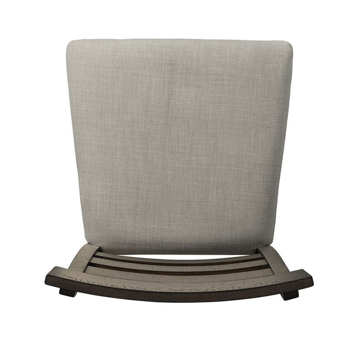 Elements International Colorado Counter Height Chair in Charcoal - Faith Furniture (Manhattan, KS)