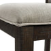 Elements International Colorado Counter Height Chair in Charcoal - Faith Furniture (Manhattan, KS)