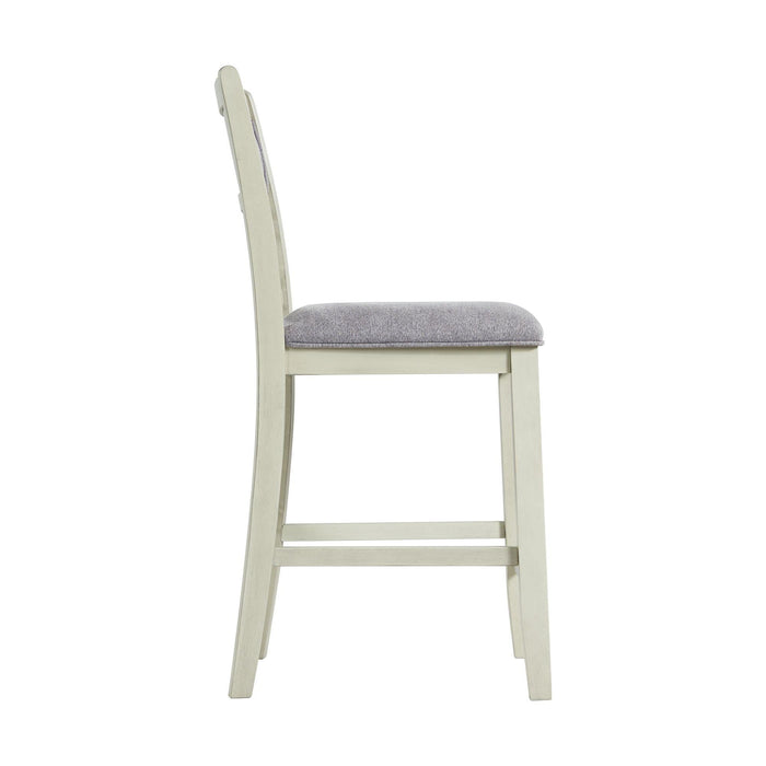 Amherst Counter Height Side Chair Set in Bisque of 2 - Faith Furniture (Manhattan, KS)