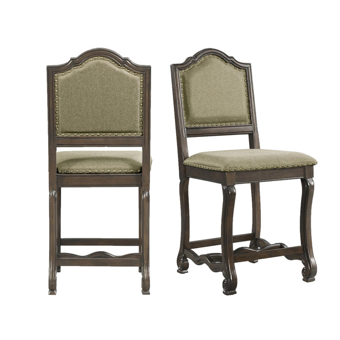 Chesley Counter Height Side Chair Set of 2 - Faith Furniture (Manhattan, KS)