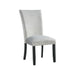 Francesca Gray Velvet Side Chair set of 2 - Faith Furniture (Manhattan, KS)
