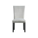 Francesca Gray Velvet Side Chair set of 2 - Faith Furniture (Manhattan, KS)