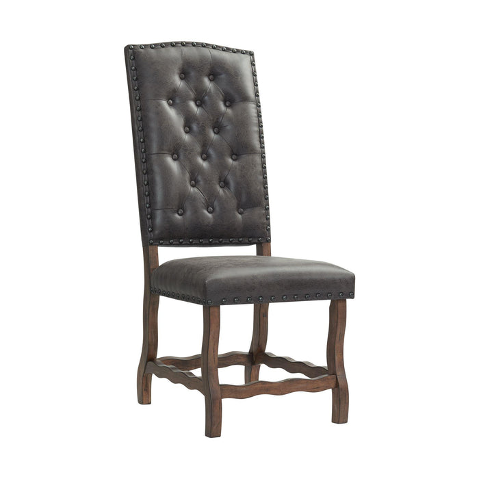 Gramercy Tufted Tall Back Side Chair Set of 2 - Faith Furniture (Manhattan, KS)
