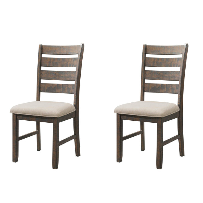 Jax Ladder Back Side Chair Set of 2 - Faith Furniture (Manhattan, KS)