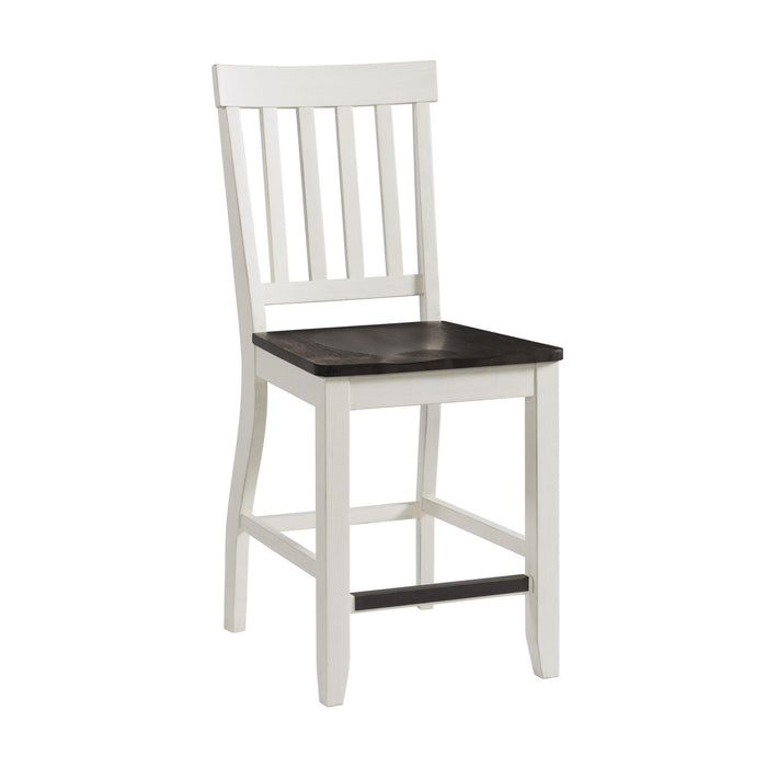 Kayla Two Tone Counter Height Side Chair Set of 2 - Faith Furniture (Manhattan, KS)