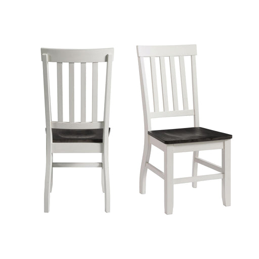 Kayla Two Tone Side Chair Set of 2 - Faith Furniture (Manhattan, KS)