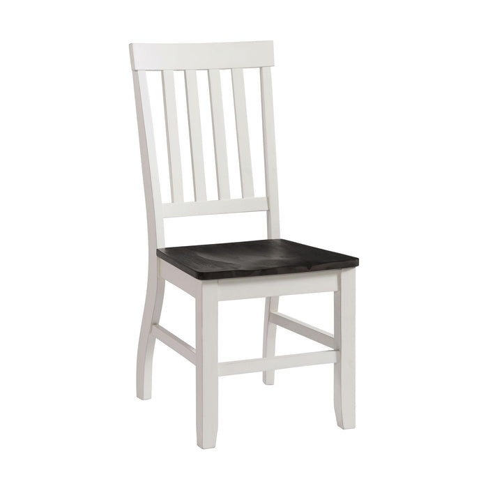 Kayla Two Tone Side Chair Set of 2 - Faith Furniture (Manhattan, KS)