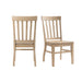 Lakeview Slat Back Side Chair Set of 2 - Faith Furniture (Manhattan, KS)