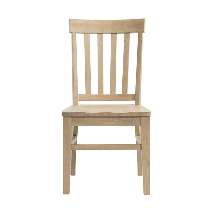 Lakeview Slat Back Side Chair Set of 2 - Faith Furniture (Manhattan, KS)