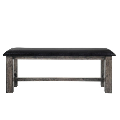 Nathan Bench w. PU Padded Seat - Faith Furniture (Manhattan, KS)