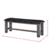 Nathan Bench w. PU Padded Seat - Faith Furniture (Manhattan, KS)