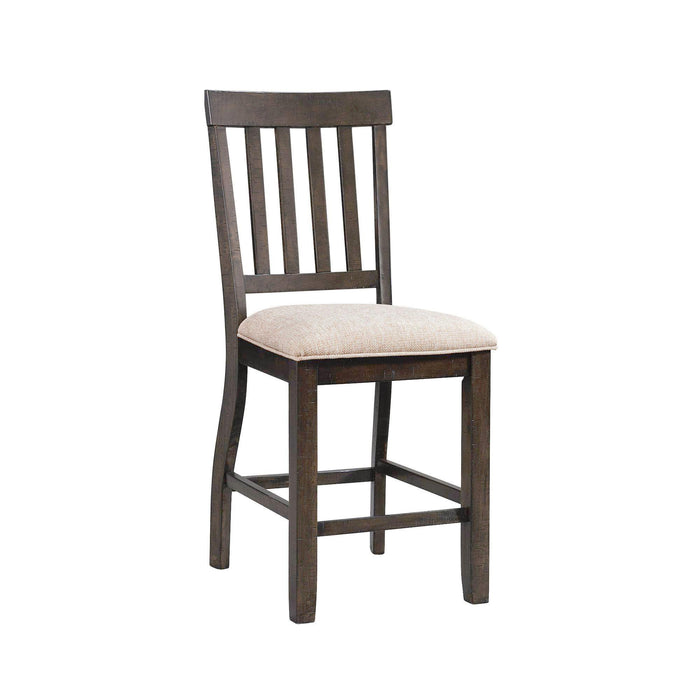 Stone Counter Slat Back Side Chair Set of 2 - Faith Furniture (Manhattan, KS)