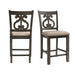 Stone Counter Swirl Back Side Chair Set of 2 - Faith Furniture (Manhattan, KS)