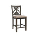 Stone Counter Swirl Back Side Chair Set of 2 - Faith Furniture (Manhattan, KS)