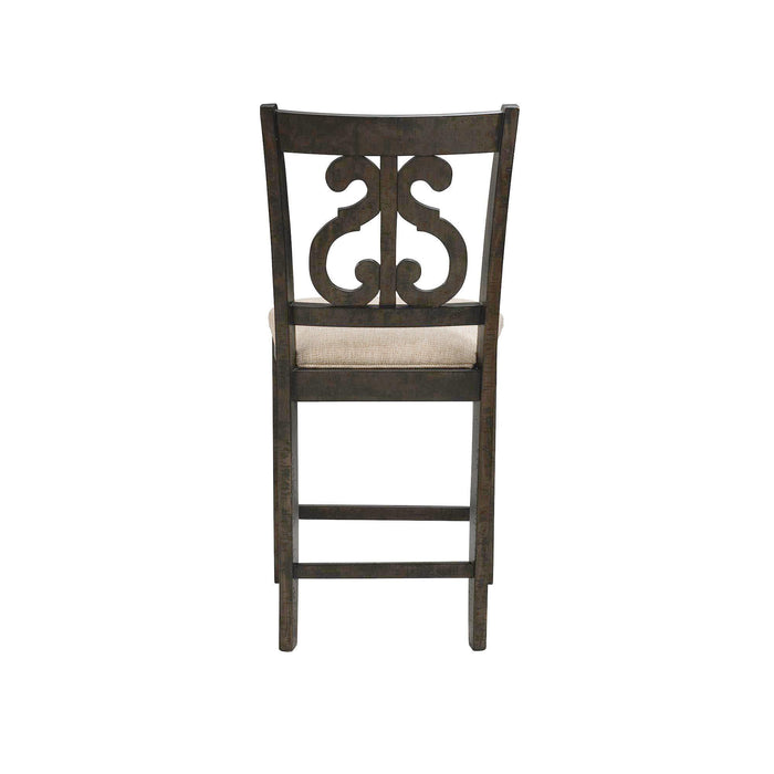 Stone Counter Swirl Back Side Chair Set of 2 - Faith Furniture (Manhattan, KS)