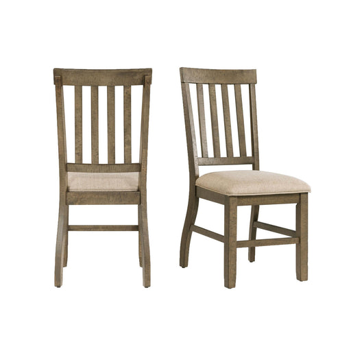 Stone Standard Height Side Chair Set of 2 - Faith Furniture (Manhattan, KS)