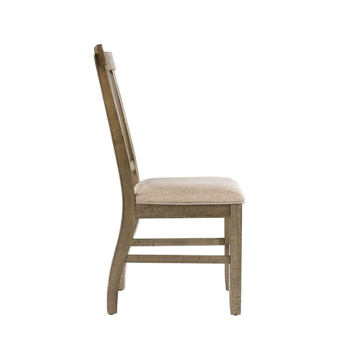 Stone Standard Height Side Chair Set of 2 - Faith Furniture (Manhattan, KS)