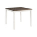 Martin Brown 5PC Counter Height Dining Set-Table & Four Chairs - Faith Furniture (Manhattan, KS)