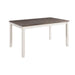 Martin Brown 5PC Dining Set-Table & Four Chairs - Faith Furniture (Manhattan, KS)