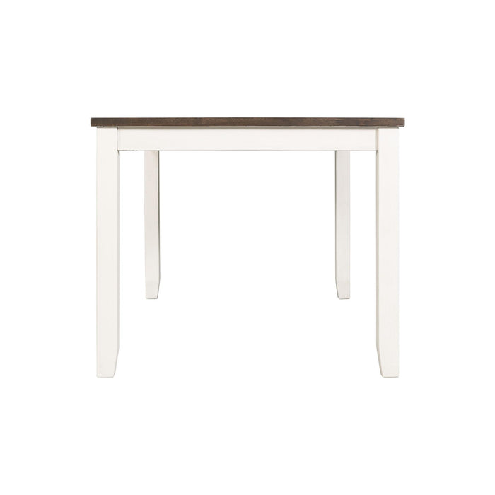 Martin Brown 5PC Dining Set-Table & Four Chairs - Faith Furniture (Manhattan, KS)