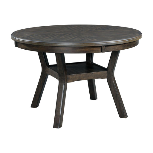 Amherst Standard Height Dining Table in Walnut - Faith Furniture (Manhattan, KS)