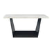 Elements International Beckley Counter Height Table in WhiteC - Faith Furniture (Manhattan, KS)