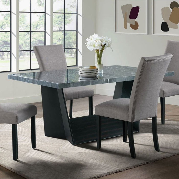 Elements International Beckley Dining Table in DarkC - Faith Furniture (Manhattan, KS)