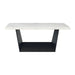 Elements International Beckley Dining Table in WhiteC - Faith Furniture (Manhattan, KS)