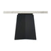 Elements International Beckley Dining Table in WhiteC - Faith Furniture (Manhattan, KS)