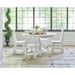 Elements International Britton Mary Dining Table in White - Faith Furniture (Manhattan, KS)
