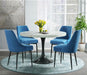 Elements International Celeste Round Dining with Black Base - Faith Furniture (Manhattan, KS)