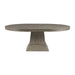 Elements International Collins Dining Table in Weathered Gray - Faith Furniture (Manhattan, KS)