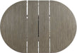 Elements International Collins Dining Table in Weathered Gray - Faith Furniture (Manhattan, KS)