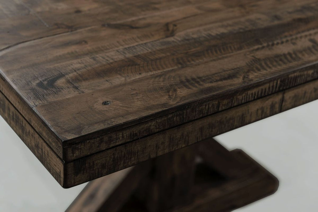 Elements International Finn Rectangular Dining Table in WalnutC - Faith Furniture (Manhattan, KS)