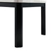 Elements International Francesca Counter Height Dining Table in White and Black - Faith Furniture (Manhattan, KS)
