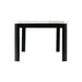 Elements International Francesca Rectangular Dining Table in White and Black - Faith Furniture (Manhattan, KS)