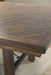 Elements International Jax Rectangular Dining Table in Smokey WalnutC - Faith Furniture (Manhattan, KS)