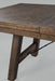 Elements International Jax Rectangular Dining Table in Smokey WalnutC - Faith Furniture (Manhattan, KS)