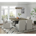 Elements International Jemma Dining Table in Gray - Faith Furniture (Manhattan, KS)
