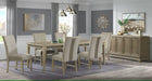 Elements International Maxwell Side Chair (Set of 2) in Champagne - Faith Furniture (Manhattan, KS)