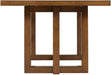Elements International Morris Dining Table with Wood Top in Espresso - Faith Furniture (Manhattan, KS)