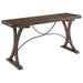 Elements International New Bedford Dining Table in Dark Brown - Faith Furniture (Manhattan, KS)