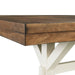 Elements International Park Creek Rectangular Dining Table in Two-Tone - Faith Furniture (Manhattan, KS)