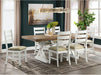 Elements International Park Creek Rectangular Dining Table in Two-Tone - Faith Furniture (Manhattan, KS)